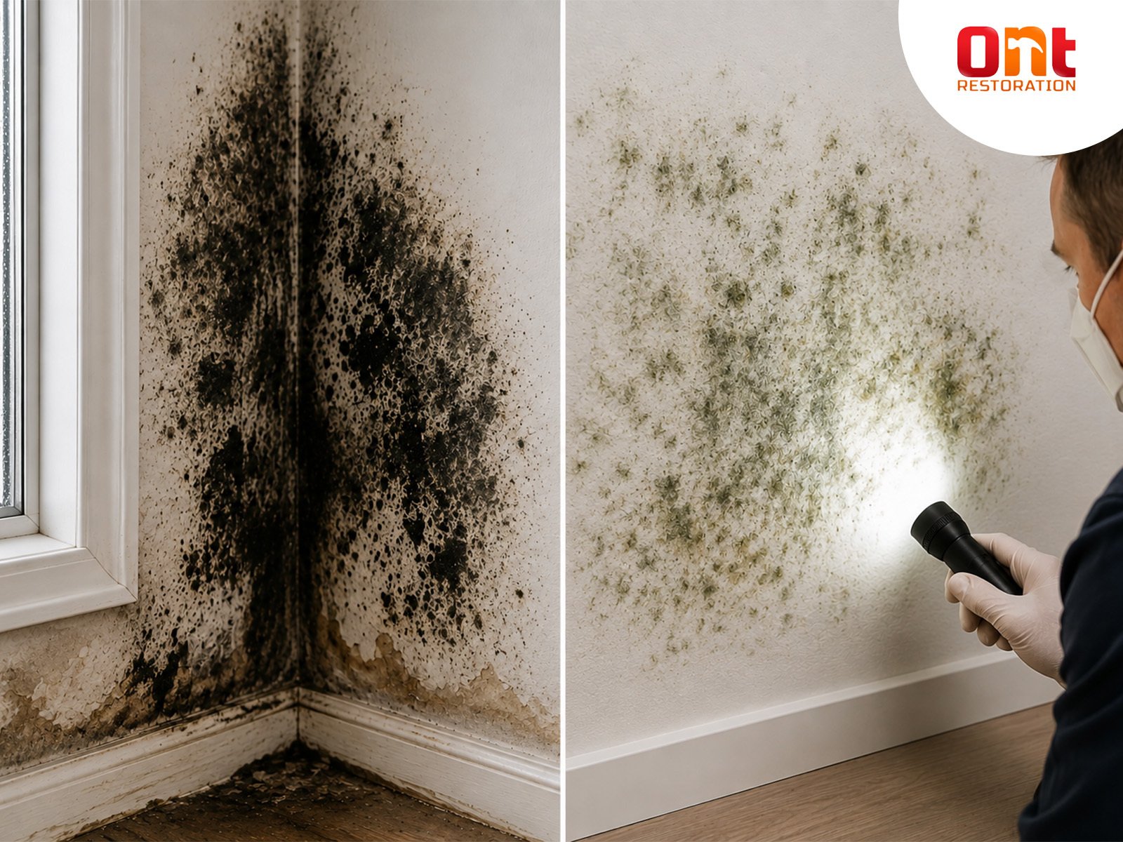 Black Mold vs. Common Mold
