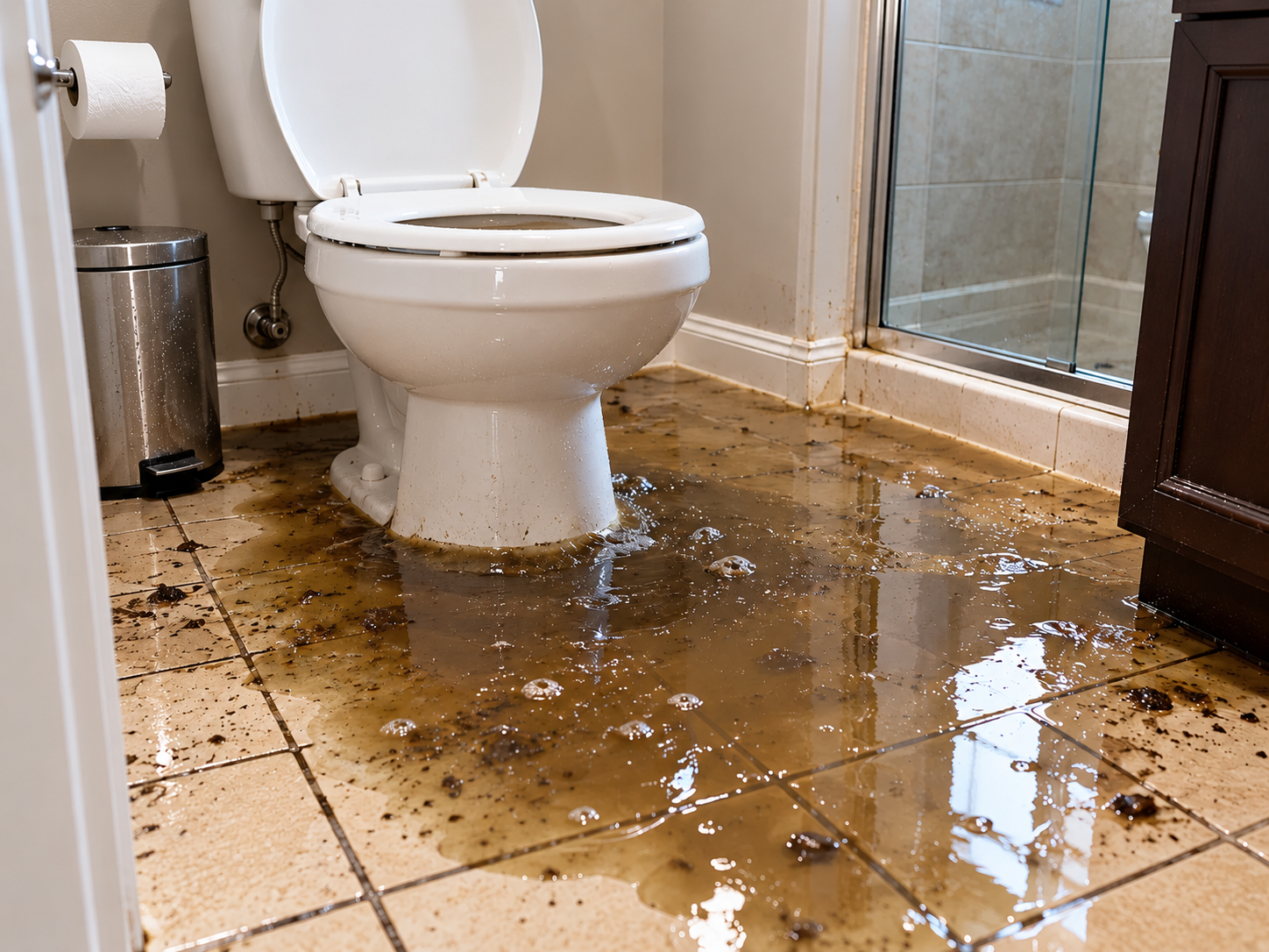 Professional sewage cleanup